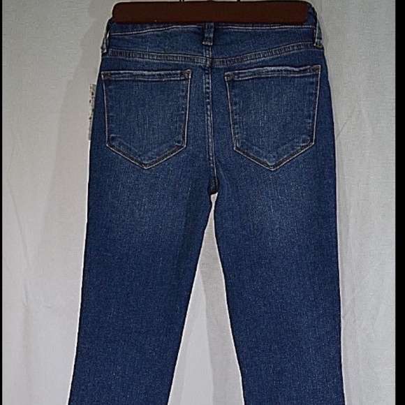 FREE PEOPLE Straight Leg Crop Jeans Womens sz 24 - Picture 3 of 8
